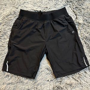 Kenneth Cole Men's Small Techni-Cole Performance Short Lightweight Stretch Black